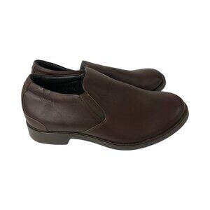 Naot Mens Slip On Loafer Size EU 42 US 9 Brown Leather Comfort Shoes NWOB